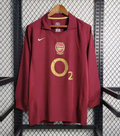 Arsenal 2005/06 retro jersey maroon