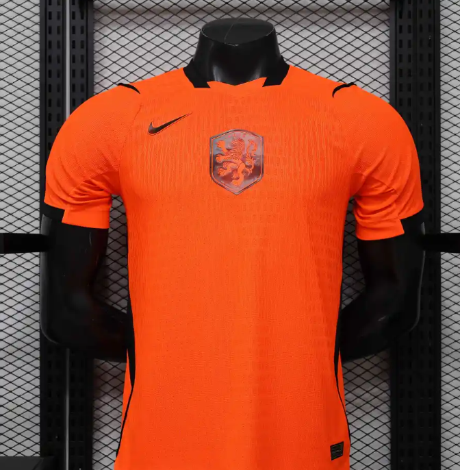 Netherlands Inspired World Cup Kit — Premium Orange Home Jersey