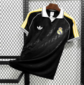Real Madrid Inspired Black Football Kit – Premium Black Jersey