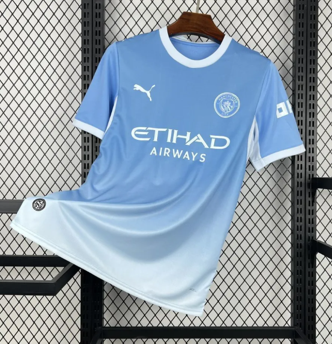 Manchester City Inspired 26/27 Home Kit – Sky Blue Football Jersey