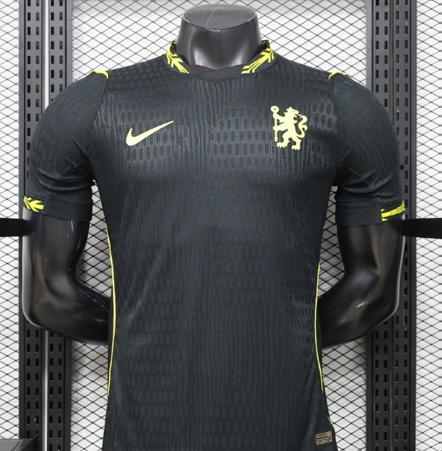 Chelsea Inspired 26/27 Home Kit – Classic Black Football Jersey
