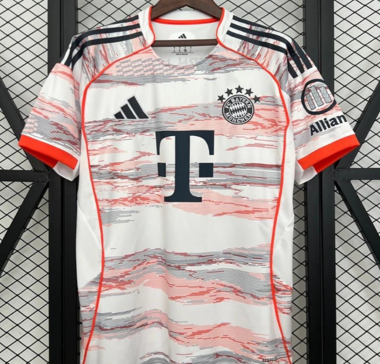 Bayern Munich Inspired Away Kit – Classic Red Football Jersey
