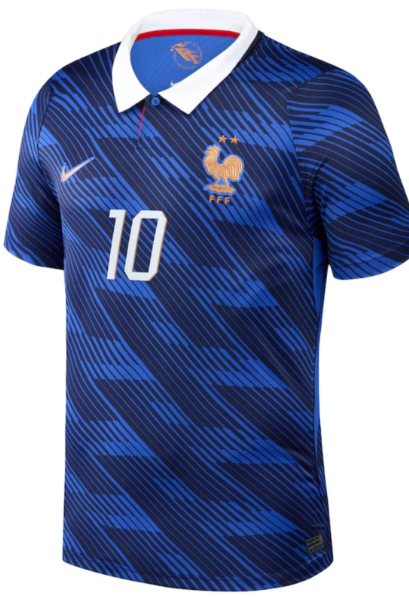 Mbappe france world cup kit