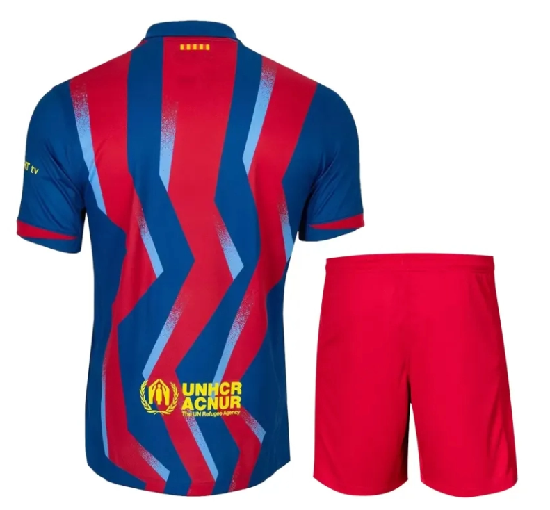 Barcelona Style Red Blue Jersey – Zigzag Football Kit