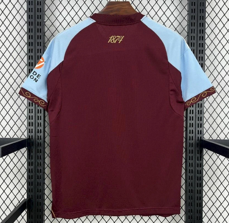 Aston Villa Home Kit 2025/26